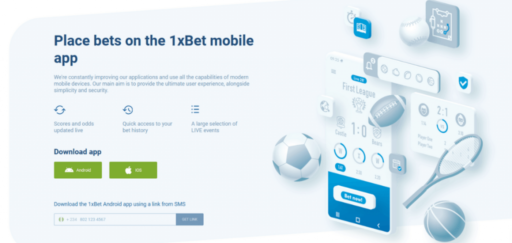 1xBet Apps on the Bookmaker's Official Website
