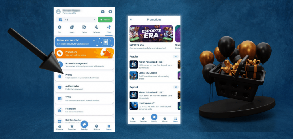 Promotions and Bonuses in the 1xBet NG App